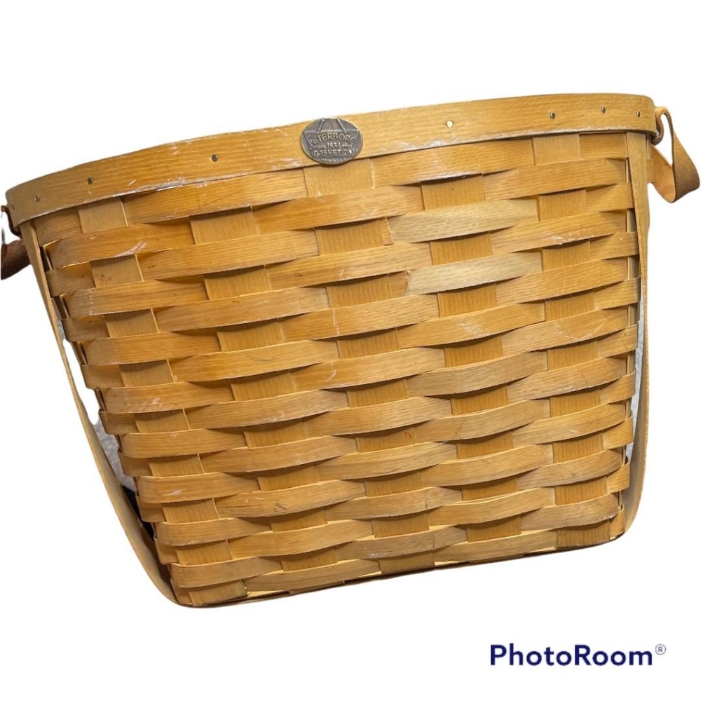 PETERBORO BASKET CO. HEAVYDUTY,MANMADE BASKET